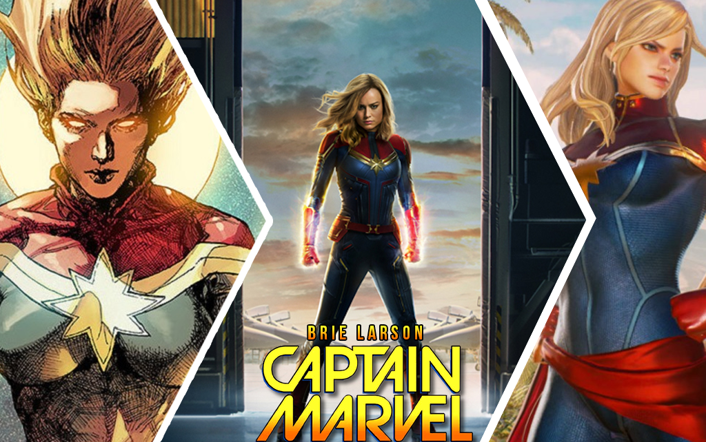 Captain America Brie Larson
