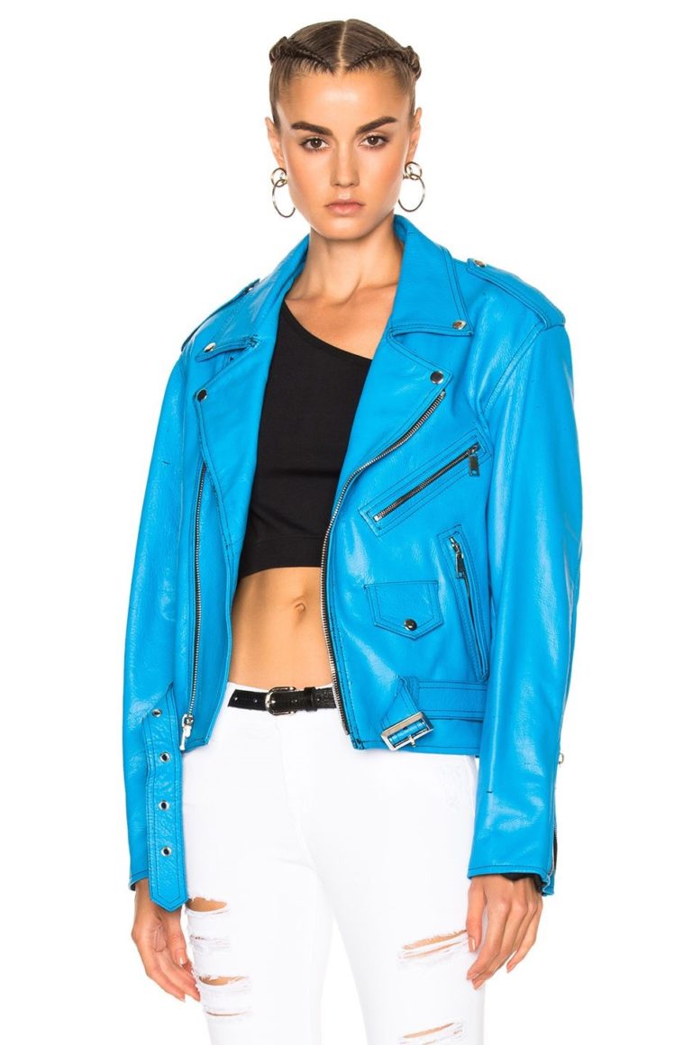 4 PERFECT LEATHER JACKETS THAT REDEFINE COLOUR THIS FALL - What Costume
