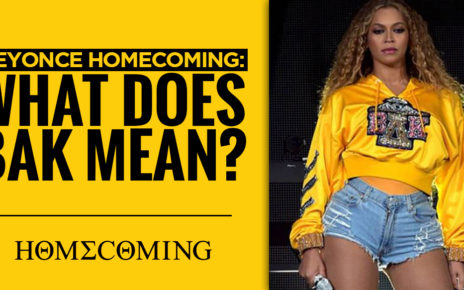Beyonce Homecoming What Does BAK Mean