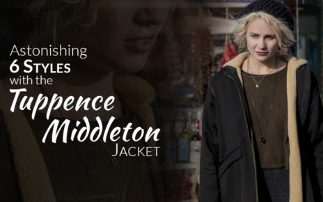 SIX STYLES WITH THE ACTRESS TUPPENCE MIDDLETON SENSE8 SHEARLING JACKET