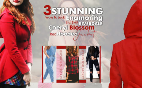 3 Stunning Ways To Look Enamoring in the Riverdale Cheryl Blossom Red Hooded Jacket