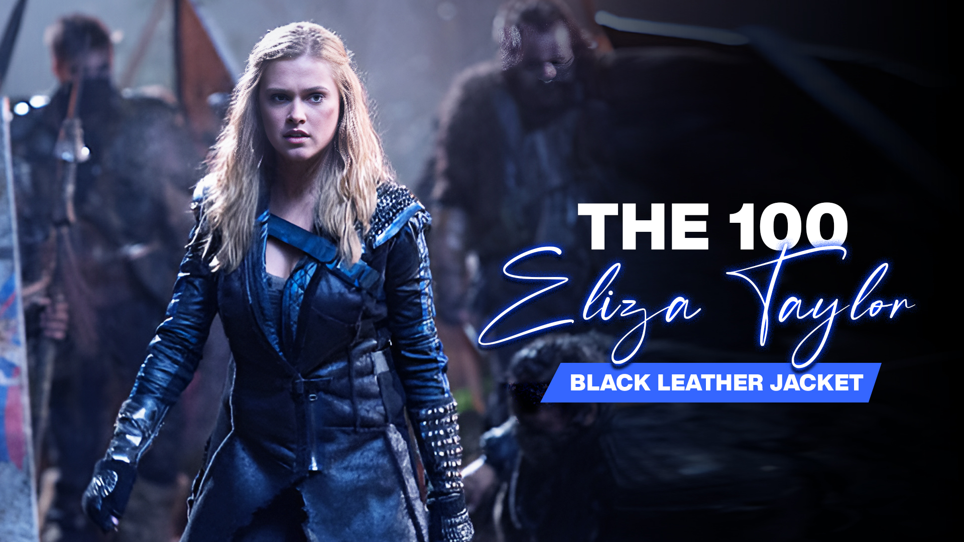 The 100 Eliza Taylor Black Leather Jacket