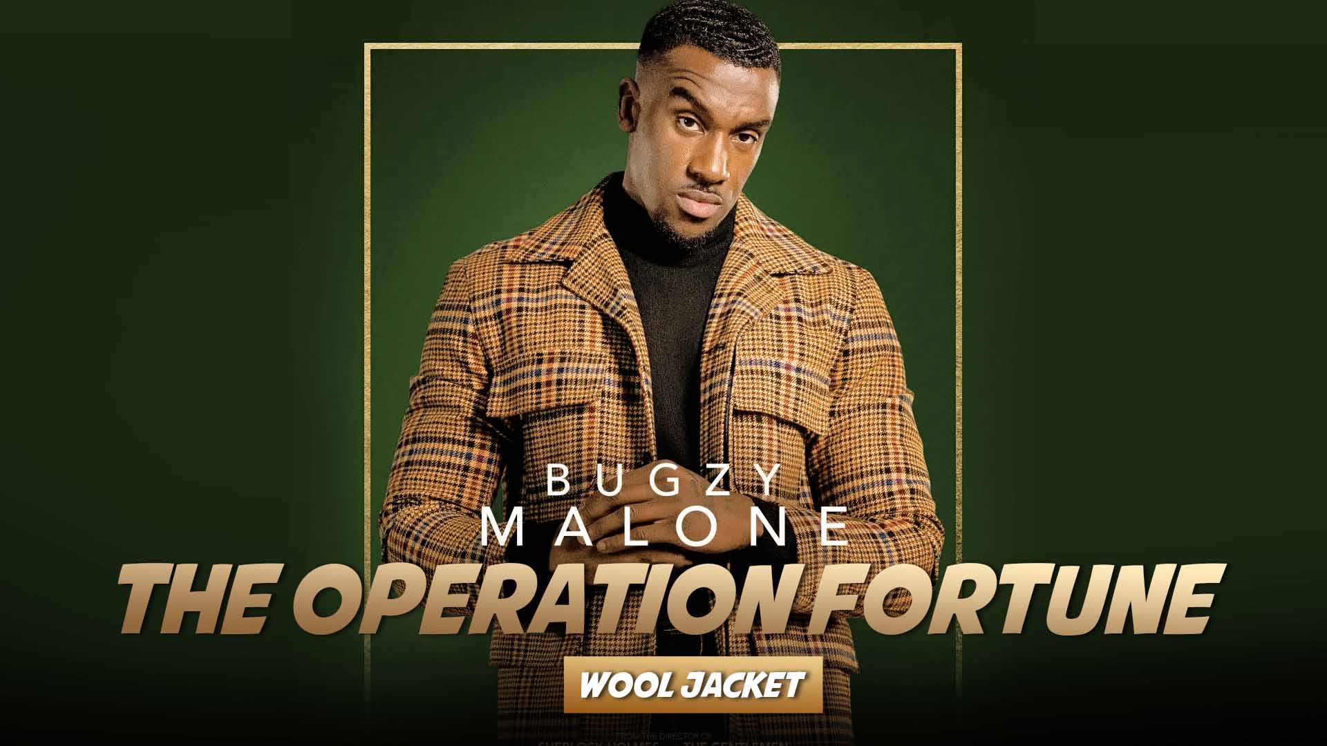 Bugzy Malone Operation Fortune Ruse De Guerre 2023 Wool Coat