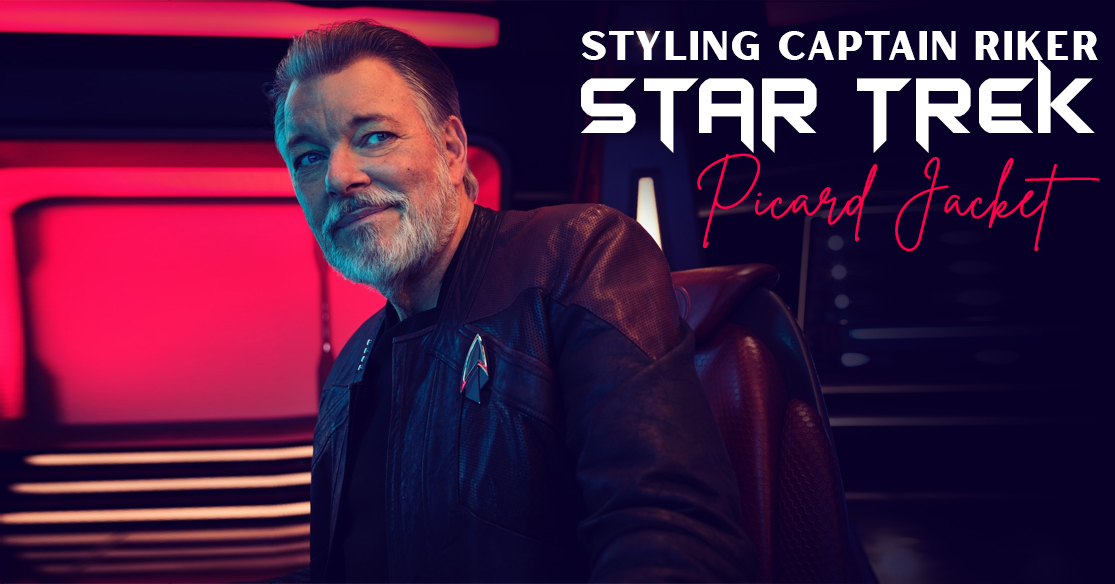 Impress Everyone Around You By Styling Captain Riker Star Trek Picard Jacket