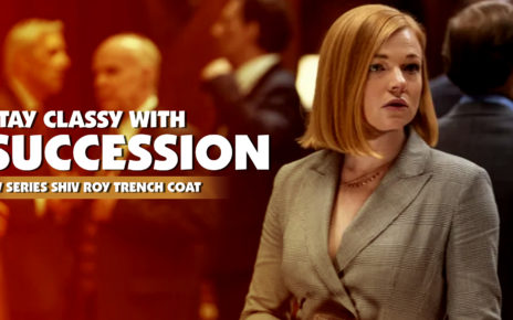 Stay classy with Succession TV Series Shiv Roy Trench Coat
