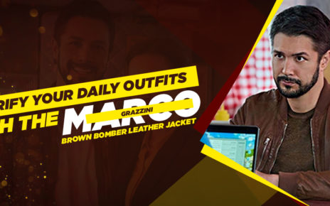 Daily Outfits With The Marco Grazzini Brown Bomber Leather Jacket