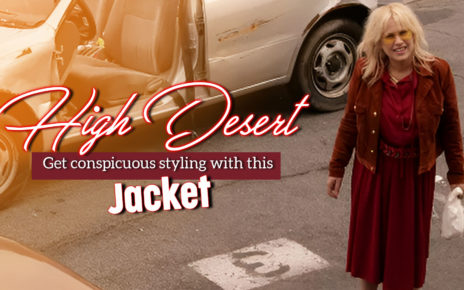 Get conspicuous styling with this High Desert Peggy Brown Jacket