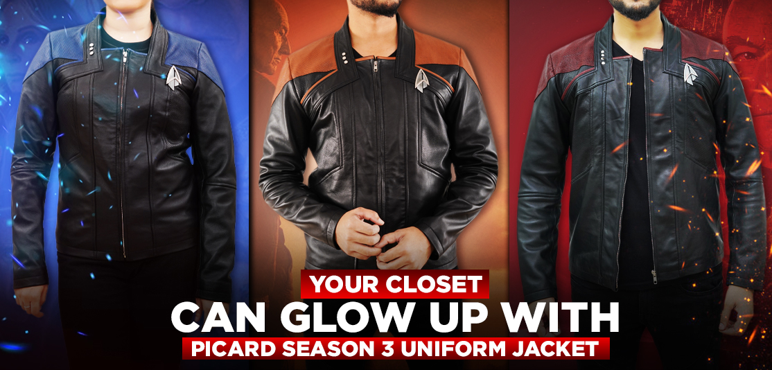 Your Closet Can Glow Up With Picard Season 3 Uniform Jacket
