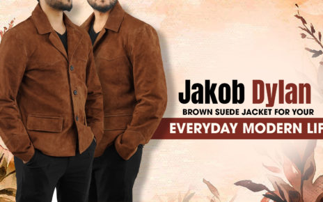 Jakob Dylan Brown Suede Jacket for Your Everyday Modern Life