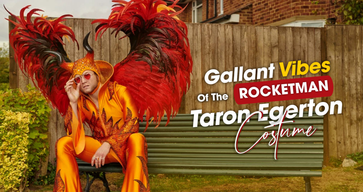 Gallant Vibes Of The Rocketman (2019) Taron Egerton Costume