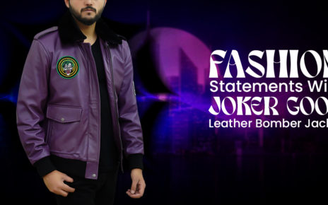 Adapt new fashion statements with the Joker Goon Leather Bomber Jacket