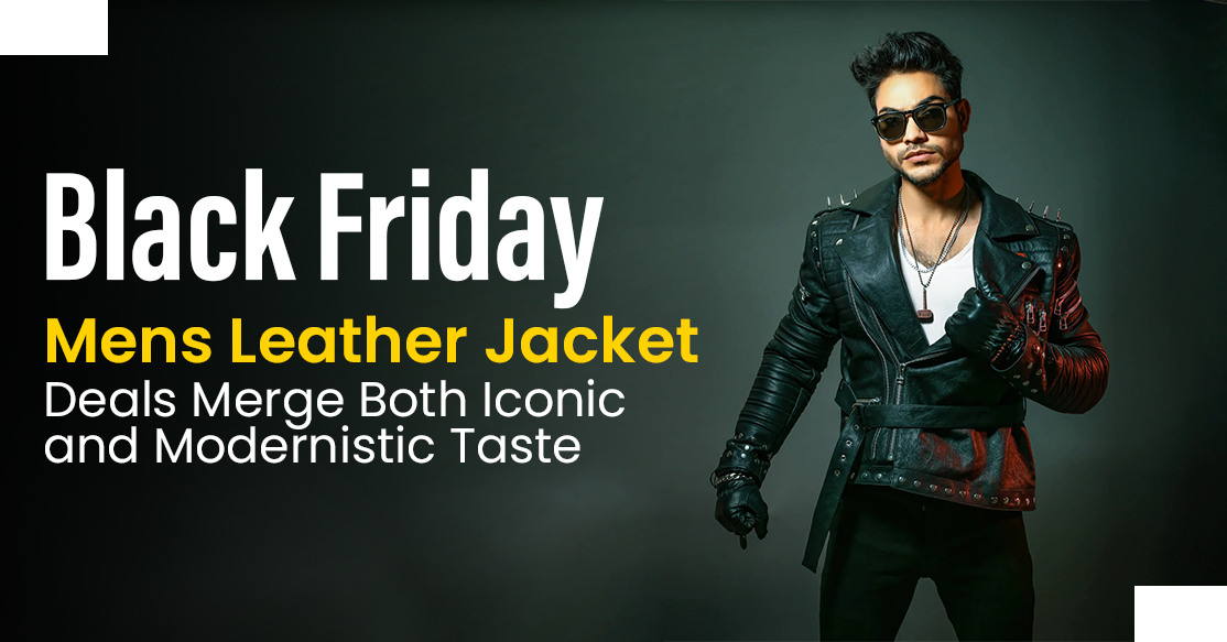 Black Friday Mens Leather Jacket