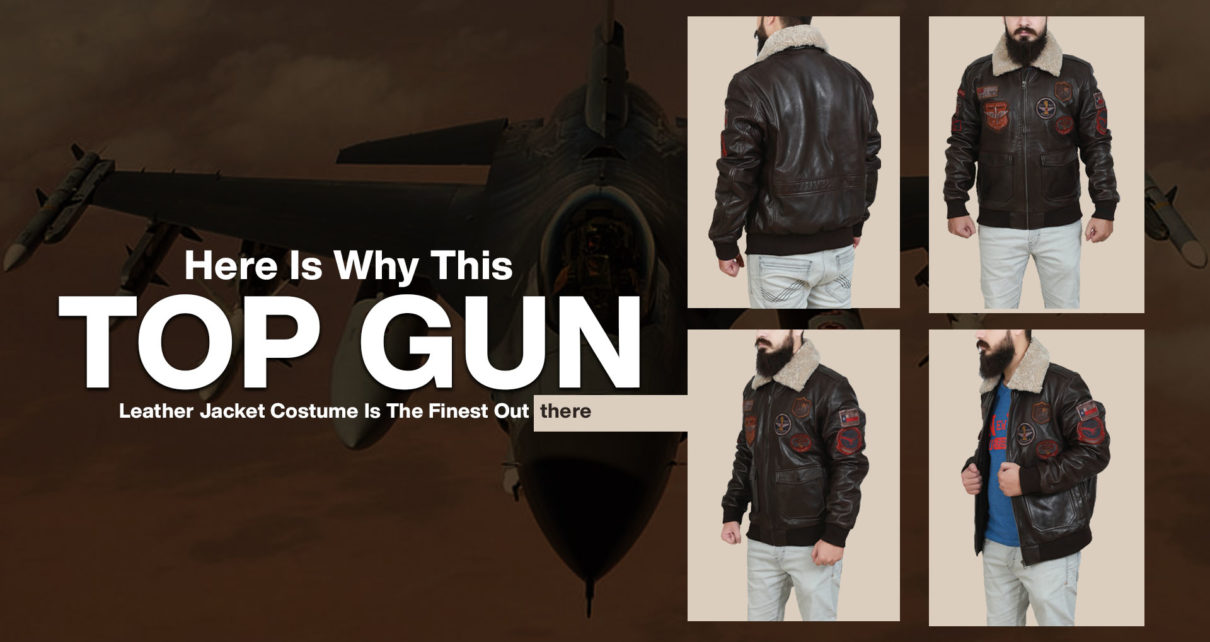 Here Is Why This Top Gun Leather Jacket Costume Is The Finest Out There