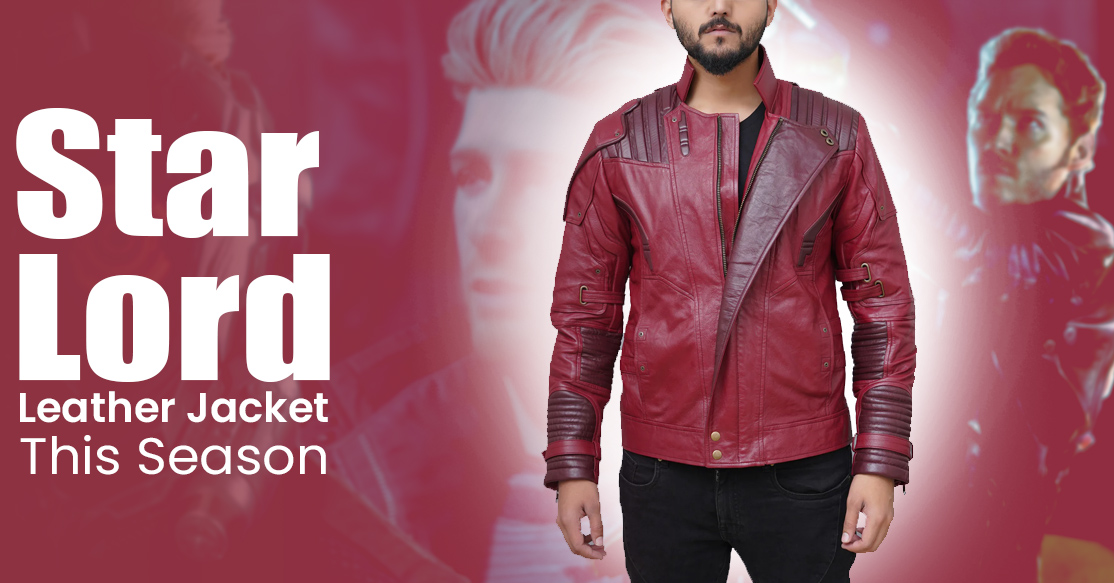 Star Lord leather Jacket