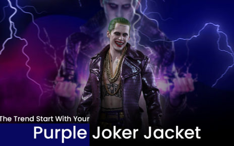 Let The Trend Start With Your Purple Joker Jacket