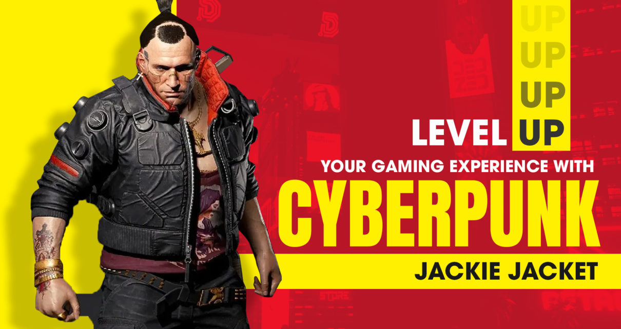 Level up your gaming experience with Cyberpunk 2077 Jackie Jacket
