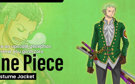 Make an upscale deception wherever you go in Zoro One Piece Costume Jacket