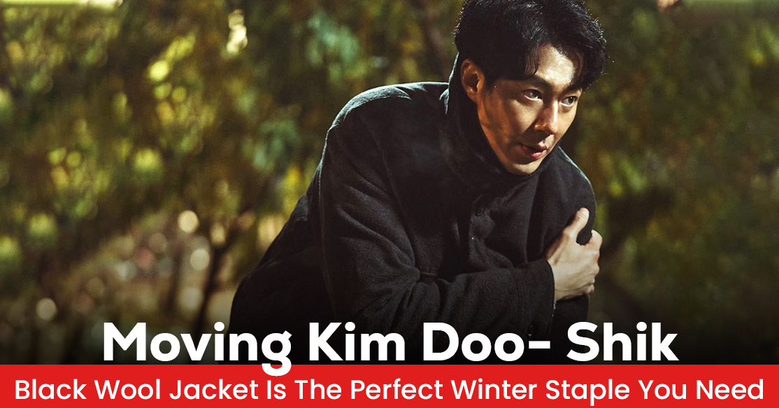 Moving Kim Doo- Shik Black Wool Jacket