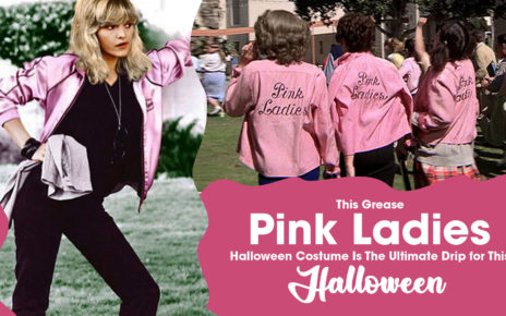 This Grease Pink Ladies Halloween Costume Is The Ultimate Drip for This Halloween