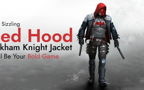 This Sizzling Red Hood Arkham Knight Jacket Will Be Your Bold Game