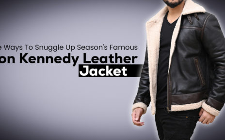 Three Ways To Snuggle Up Season's Famous Leon Kennedy Leather Jacket