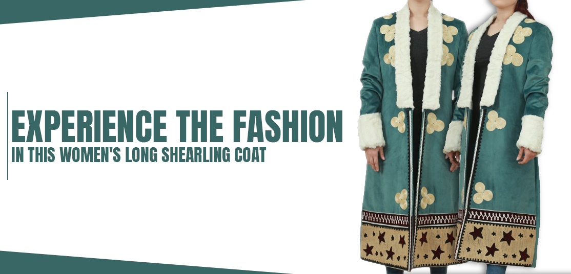 Fashion In This Women's Long Shearling Coat