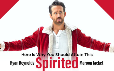 Ryan Reynolds Spirited Maroon Jacket