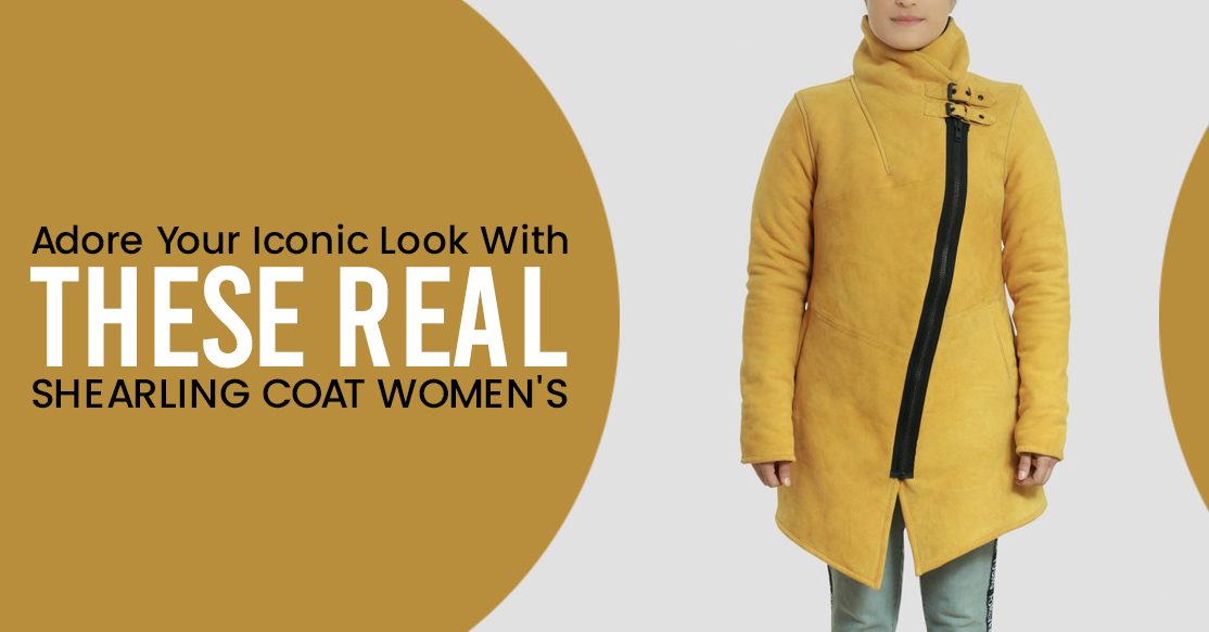 Iconic Look With These Real Shearling Coat