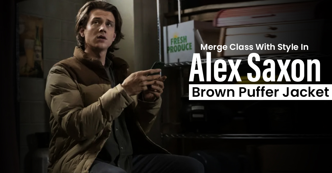 Merge Class With Style In Alex Saxon Brown Puffer Jacket