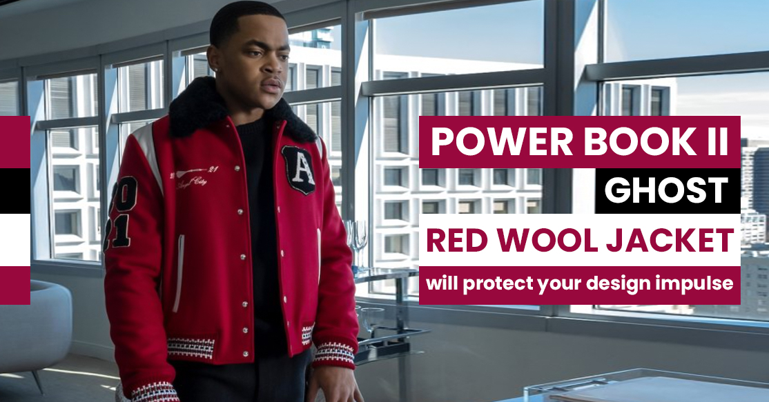 Power Book Ii Ghost Red Wool Jacket Will Protect Your Design Impulse
