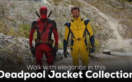 Walk With Elegance in This Deadpool Jacket Collection