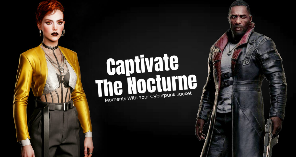 Captivate The Nocturne Moments With Your Cyberpunk Jacket