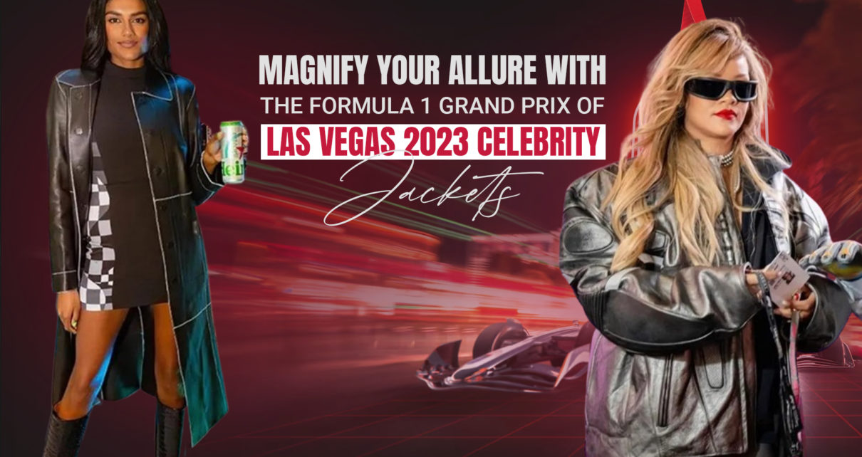 Formula 1 Grand Prix of Las Vegas 2023 Celebrity Jackets