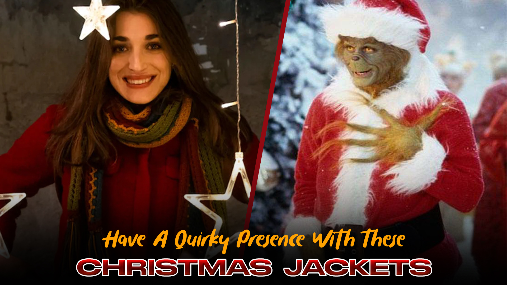 The Adorable But Mature I Hate Christmas Red Jacket By Gianna