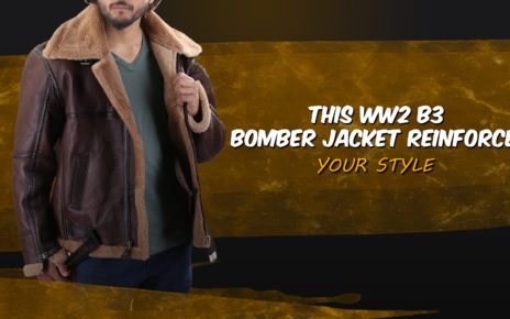 WW2 B3 Bomber Jacket Reinforces Your Style