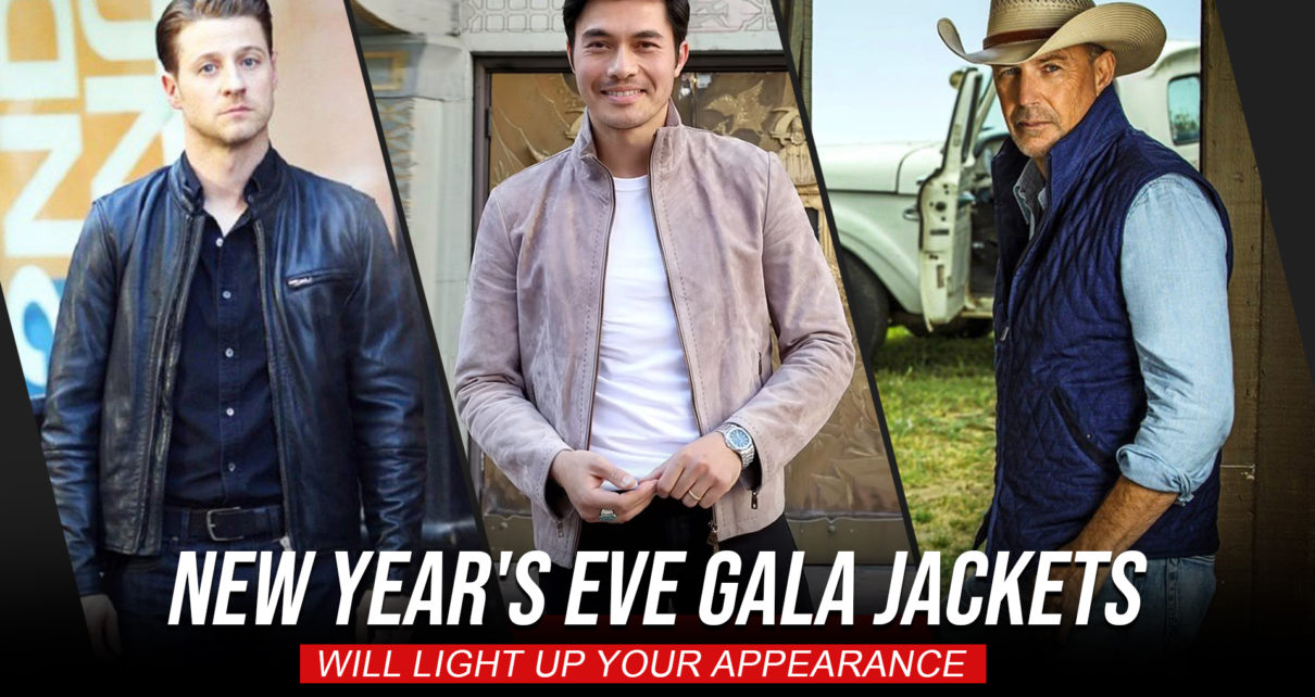 New Year's Eve Gala Jackets Will Light Up Your Appearance