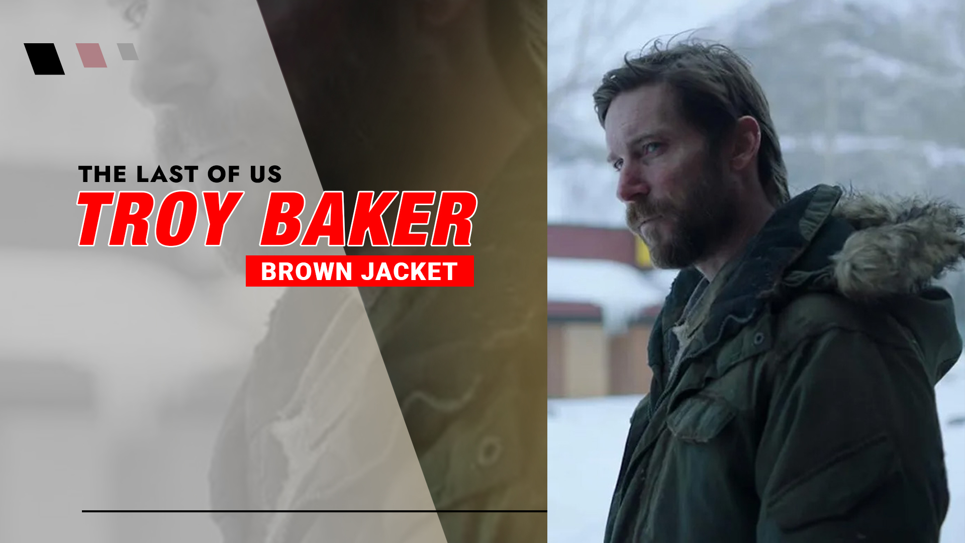 The Last Of Us Troy Baker Brown Jacket