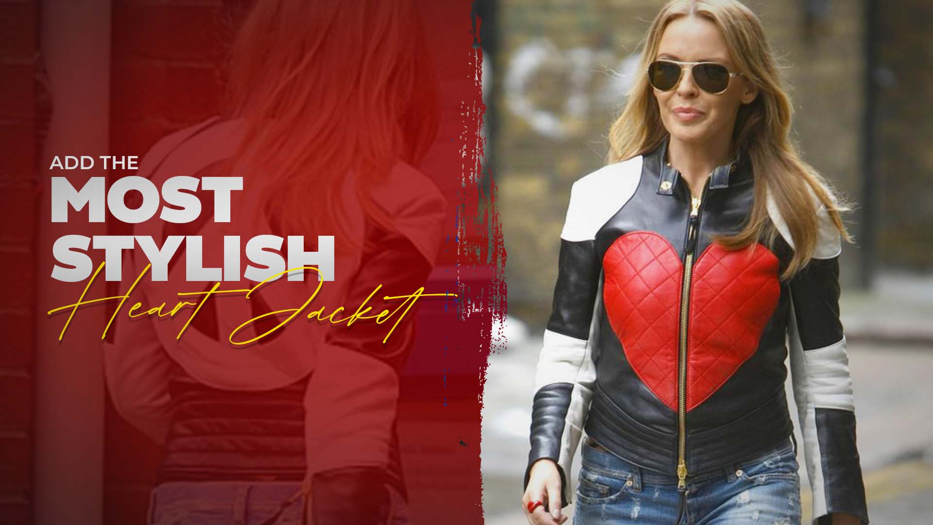 Kylie Minogue's Red Love Heart Jacket