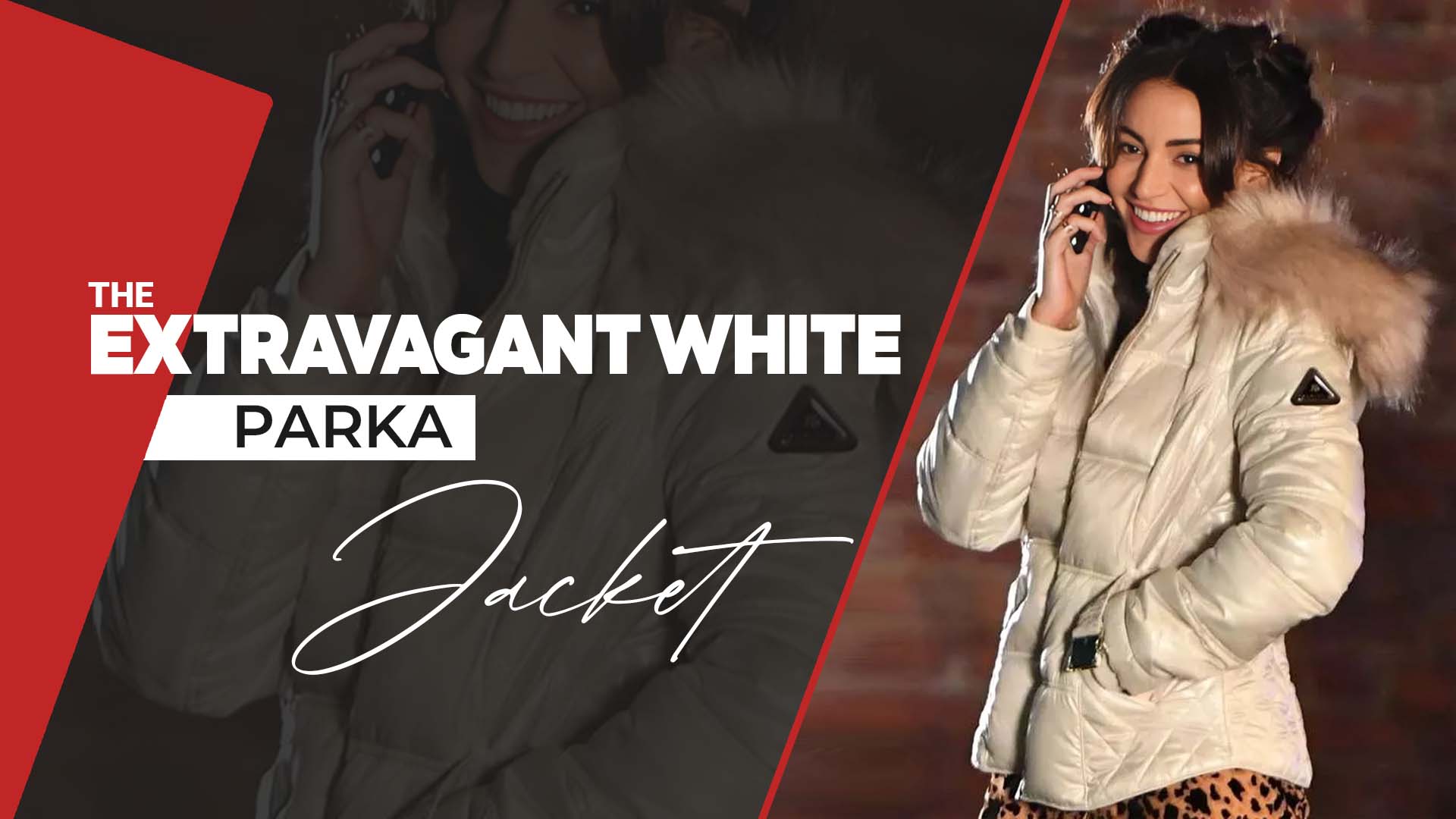 The Extravagant White Parka Jacket