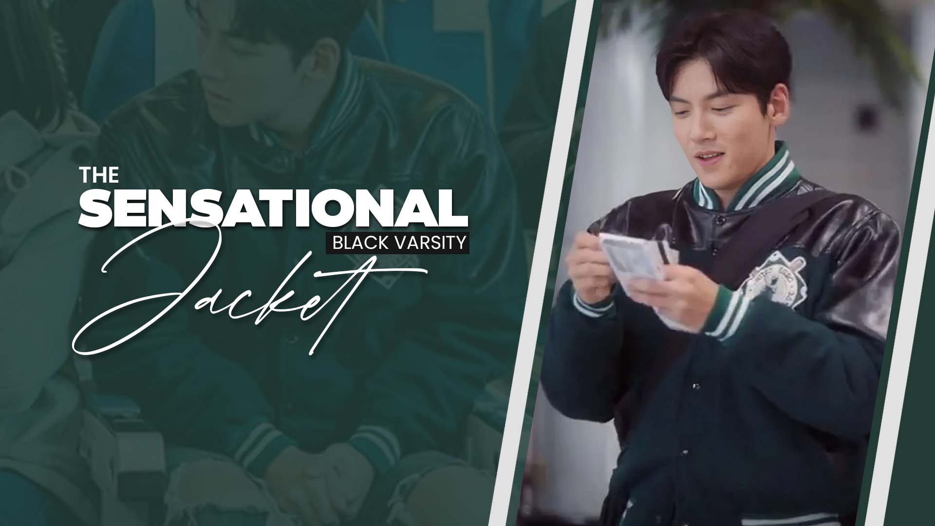 The Sensational Black Varsity Jacket