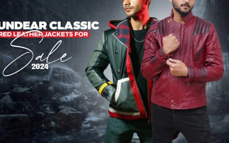 Classic Red Leather Jackets